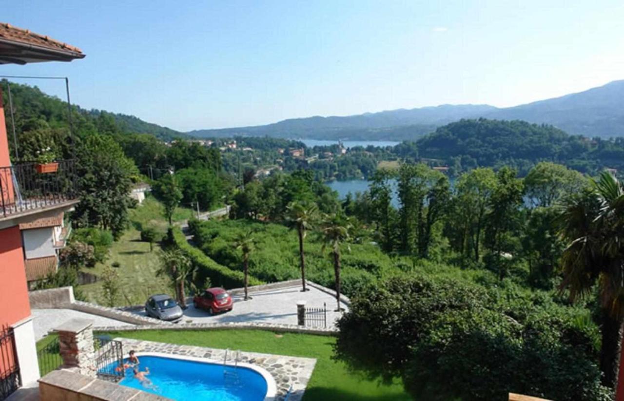 Domus Cusiana Complesso Vista Lago E Piscina Miasino 외부 사진