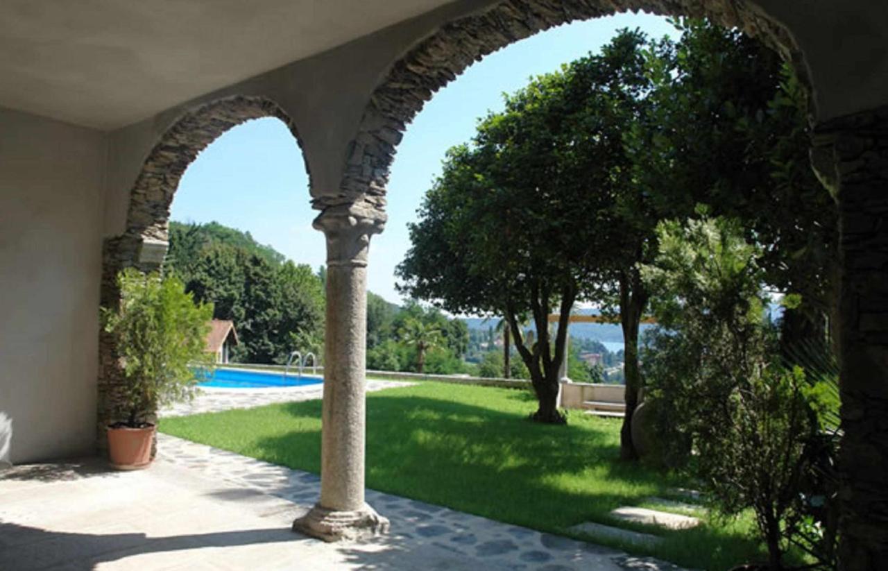 Domus Cusiana Complesso Vista Lago E Piscina Miasino 외부 사진