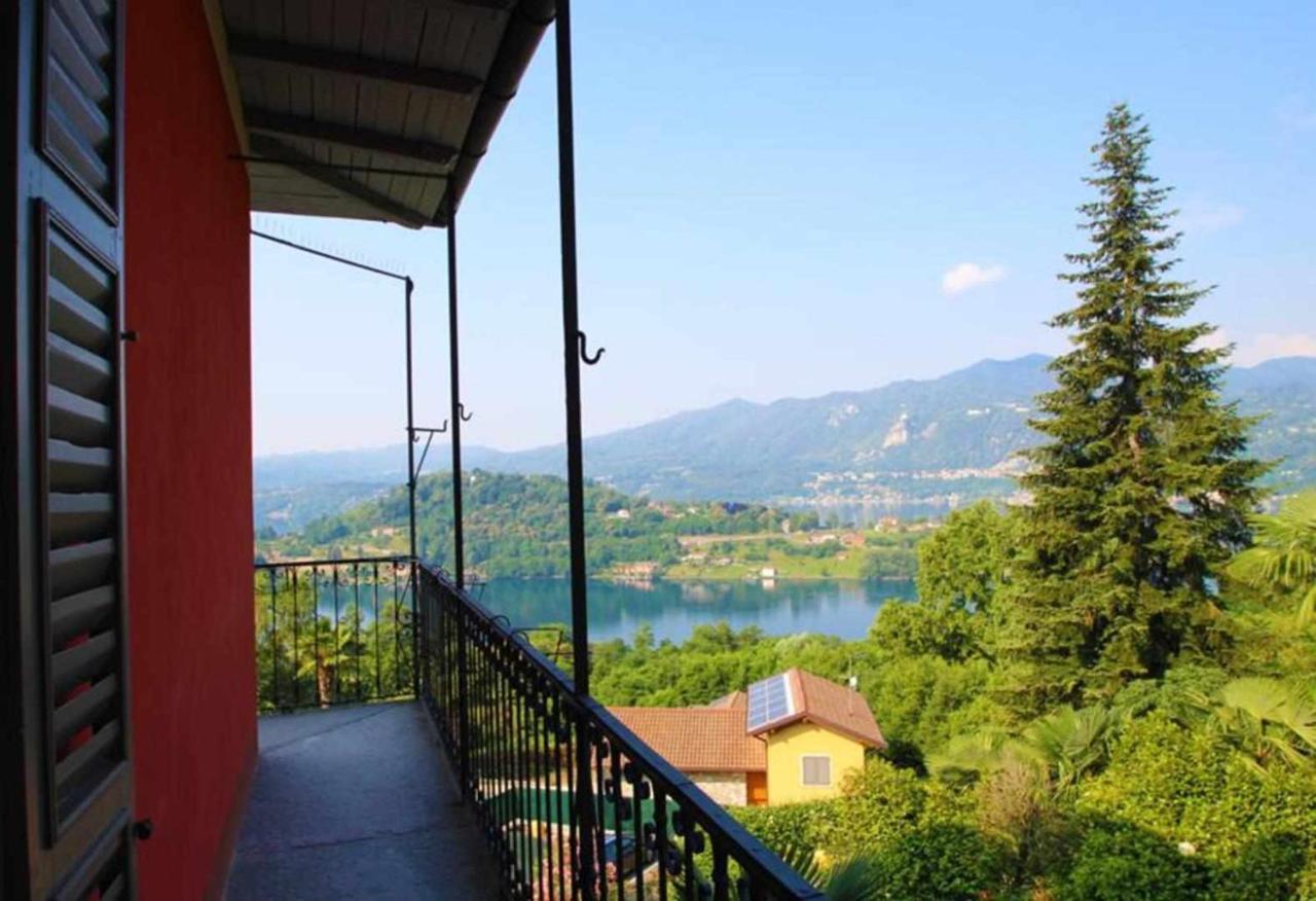 Domus Cusiana Complesso Vista Lago E Piscina Miasino 외부 사진